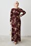 Floral Patterned Dress - 3