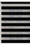 Siyah Bambu Zebra Stor Perde - 2