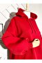 Oversize Raised Sweat Red 1003