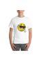 Emoji Printed White T-shirt