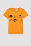 Boy's Kral Şakir Regular Fit Crew Neck Short Sleeve T-Shirt