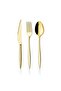 Luis Gold Titanium 36 Piece Cutlery Set for 6 People