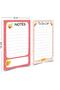 Note Holder - Memo Pad Set of 4 (emoji Star Themed Notes To Do List) (10-14 Cm) - 2