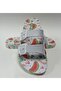 Anatomical Sole Anti-Slip Plastic Adjustable Double Buckle Women's Slippers - 4