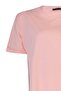 Gri-Pembe 2'li Paket Yırtmaç Detaylı Bisiklet Yaka Kısa Kollu Basic Örme İçlik T-Shirt TCTSS21UK0009 - 12