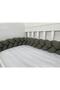 360 Cm 3-Piece Mesh Protection / 60x120 Mother's Side Park Crib - Mattress Protector
