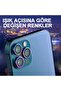 Iphone 13 Pro Max & 13 Pro Compatible Aluminum Frame 3D Camera Lens Protector - Colorful [Set of 3] - 2