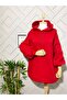 Oversize Raised Sweat Red 1003 - 3
