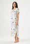 Tropical Patterned Long Dress