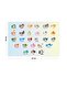 Educational Children's Room Wall Cover Rug 150 x 100 cm - 2