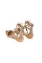 Genuine Leather Women's Mink Sandals - 6
