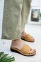 Women's Beige Annabel Nud Comfort Slippers - 2