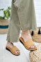 Women's Beige Annabel Nud Comfort Slippers - 3