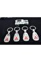 Mitsubishi Metal Oval Keychain Stylish Quality Accessory Bag Car New