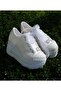 8cm Bridal Shoes Wedge Heel Comfortable and Stylish - 5