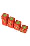 Tealight Mumluk 4'lü Set Turuncu - 2