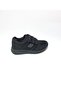 Women's Mesh Velcro Black Sneaker Walking Shoes - 4