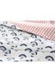 Euphoria Indigo-Terracotta Single Cotton Bed Linen Set - 160X220 cm - 4