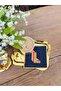 Rainbow'l ́l ́ Letter Cocktail Napkin (1 Piece)