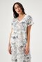 Tropical Patterned Long Dress - 3