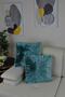 Plush Throw Pillow Cover Square -emerald