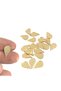 1.5 Cm Plexi Adhesive Mosaic Mirror Water Drop 1 Mm 50 Pieces-gold - 2