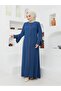 Lady-women's Honeycomb Fabric Sleeve Patterned Zipper Upper Part Patterned Topcoat-abaya