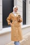 Retro Belted Women's Trench Coat