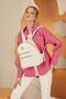 White Monogram Women's Backpack 05PO22Y1577