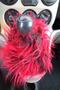 Shift Ornament, Shift Plush Red-black