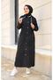 Black Hooded Women's Hooded Series - 3