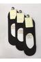 3 Pieces Bamboo 100% Natural Nylon Free Solid Colored Silicone Thin Summer Men's Ballerinas