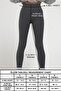 High Waist, Ribbed, Durable, Supportive Knitted Sports Tights - 3