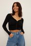Bluse - Schwarz - Slim Fit - 2