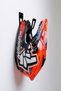 Black Motorcycle Helmet Holder, Helmet Hanger - 2