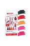 4500 Textile Marker Pen Set - 5 Hot Colors