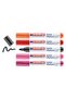 4500 Textile Marker Pen Set - 5 Hot Colors - 3