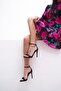 Bucky Women's Black Heeled Sandals - 6