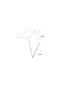 Pvc Adhesive Angled Shelf Price Tag 4 cm X 7 cm - Pack of 50 - Pl-4070 - 2