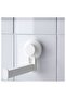 White Toilet Roll Holder with Suction Cup - Perforation Free and Practical Assembly - 2