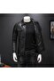 Men's Genuine Leather Coat Black Jacket - 3