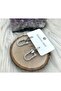 Silver Color Star Zircon Stone Steel Dangle Women's Earrings - 4