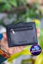Stockholm Genuine Leather Crazy Black Wallet with Coin Compartment - 7