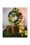50 Pieces - Safari Concept Balloon Chain Set ( Orange - Yellow - Brown - Green )