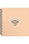Lined Notebook 16 X 15 cm I Can't Connect 50 Sheets