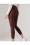 Corded Fabric Leggings - 2