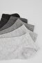 Women's 5-Piece Cotton Booties Socks W9169Azns - 7