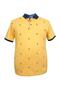 Men's Large Size Oversize Lycra Polo Collar T-Shirt (Size Information is in Description Section)