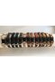 Genuine Leather Cat Collar - Adjustable Cat Collar Crazy Tan Color - 4