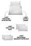 6 Piece Elastic Sheet and Embroidered Terra Double Water Green Cotton Pique Set - 4